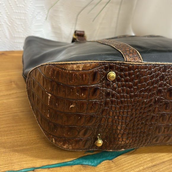 Brahmin Vintage Black Leather Collection - beautiful purse, great used condition - Picture 9 of 16